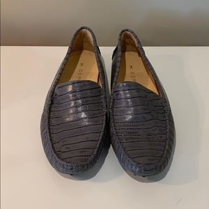 M.Gemi Felize in grey crocodile